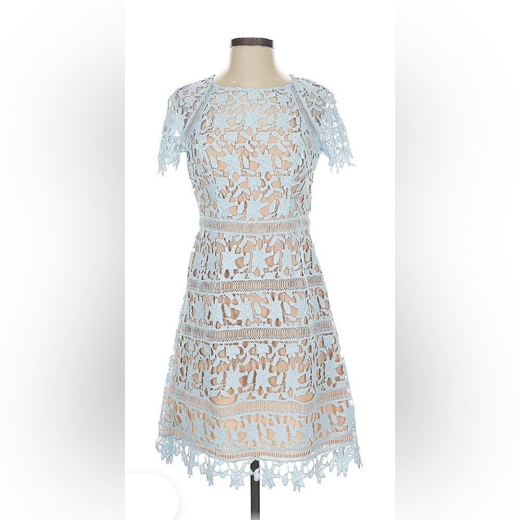 Eliza J Baby Blue Dress